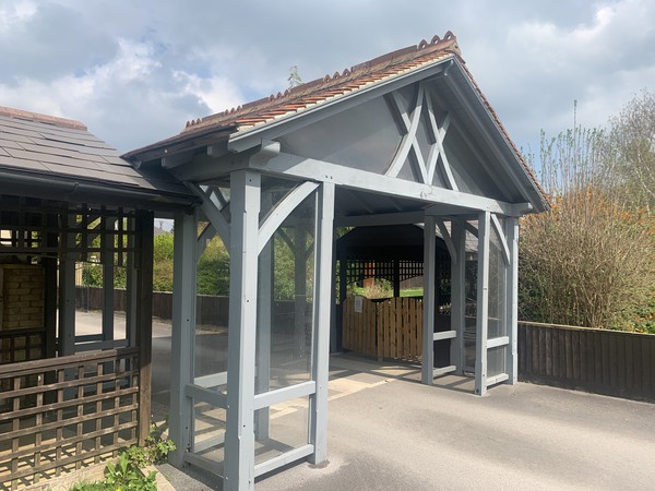 wedding venue lichgate entrance