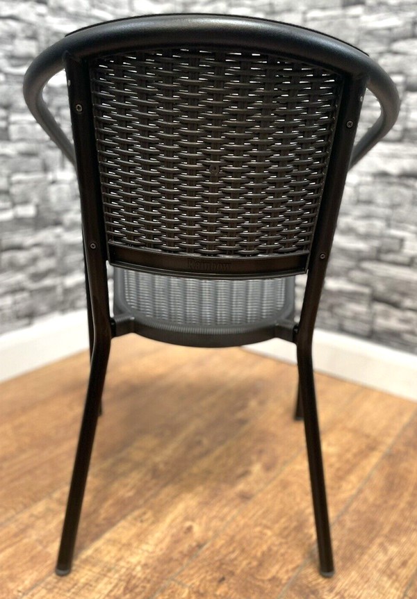 Plastic ratten chairs