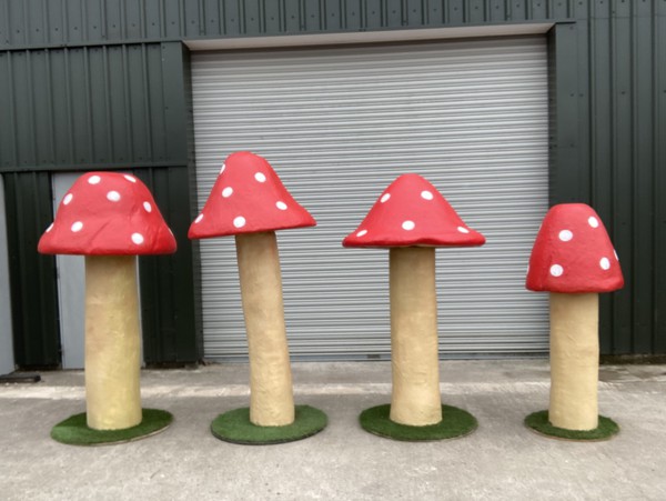 New Toadstool Giant Prop Set For Sale