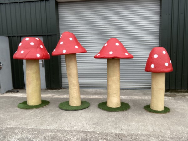 Toadstool Giant Prop Set For Sale