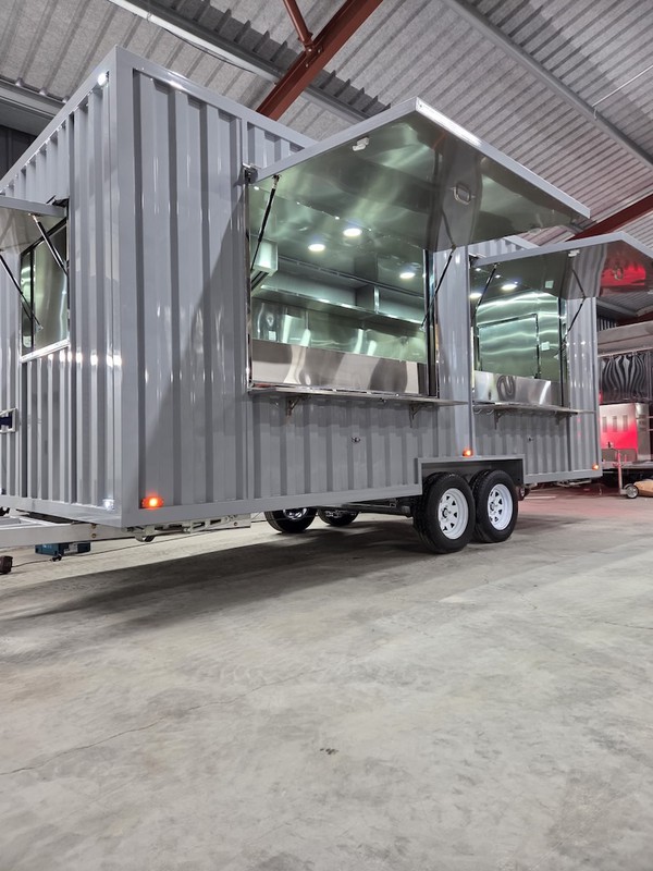 Container Style Trailers in stock