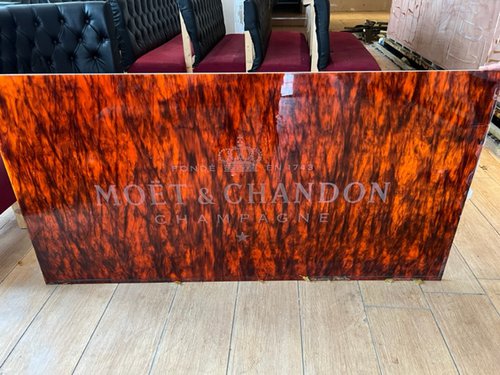 Moet & Chandon Champagne bar front Moet & Chandon Champagne bar front