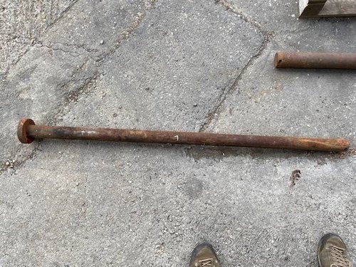 50mm round bar pallet cork carriage