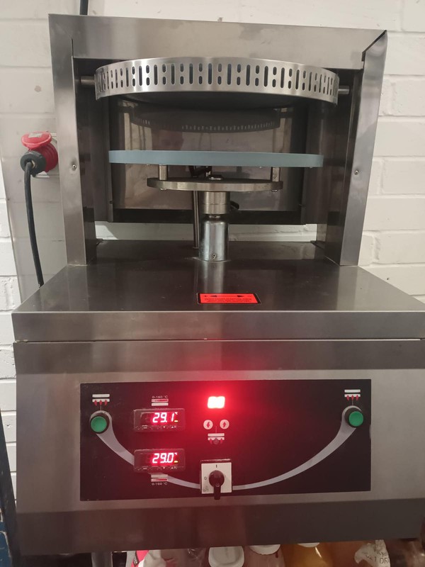 Secondhand Prismafood Heated Dough Press For Sale