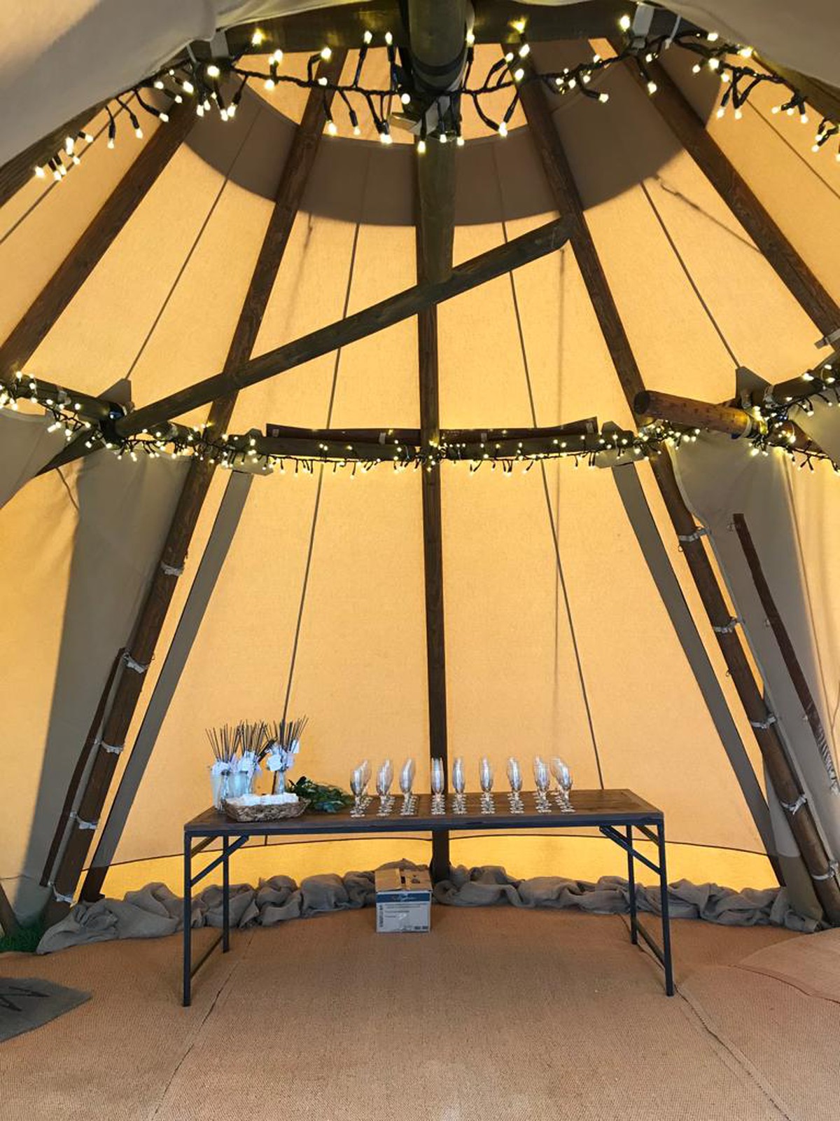 Curlew - New and Used Marquees | Tipi and Wigwams | 3x Baby Tipis 6m ...