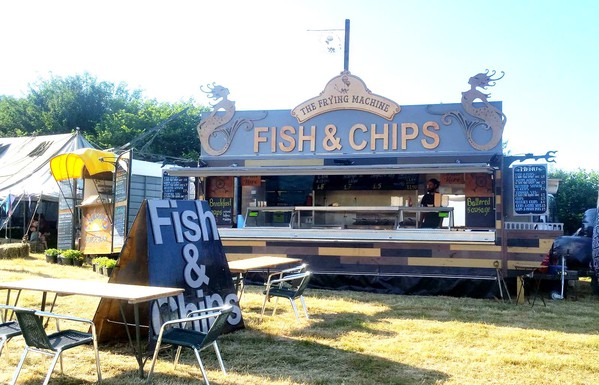 Festival fish and chip shop business for sale