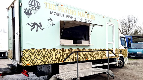 Mobile Fish and chip shop truck for sale