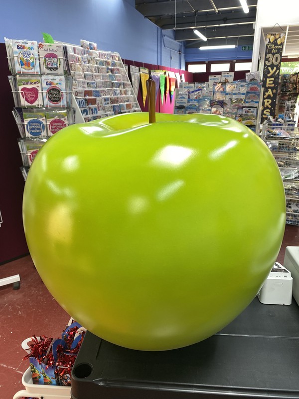 Secondhand giant fruit