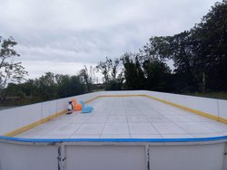 Secondhand 8m x 12m Synthetic Ice Rink For Sale