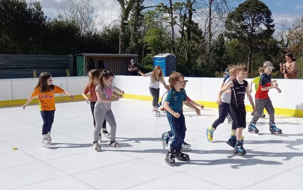 Secondhand 8m x 12m Synthetic Ice Rink