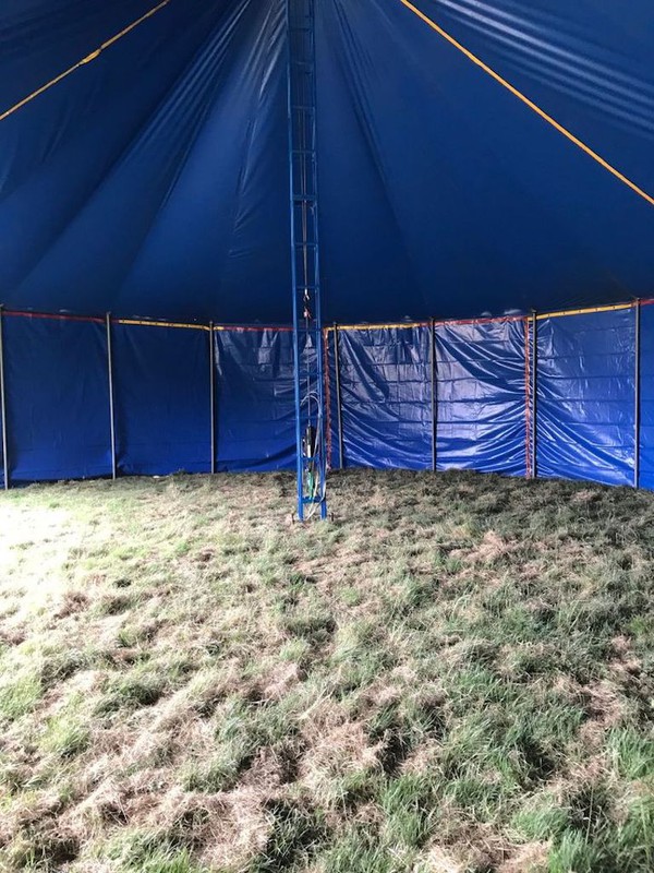 Selling Used 11 x 22m Big Top Style Circus Tent