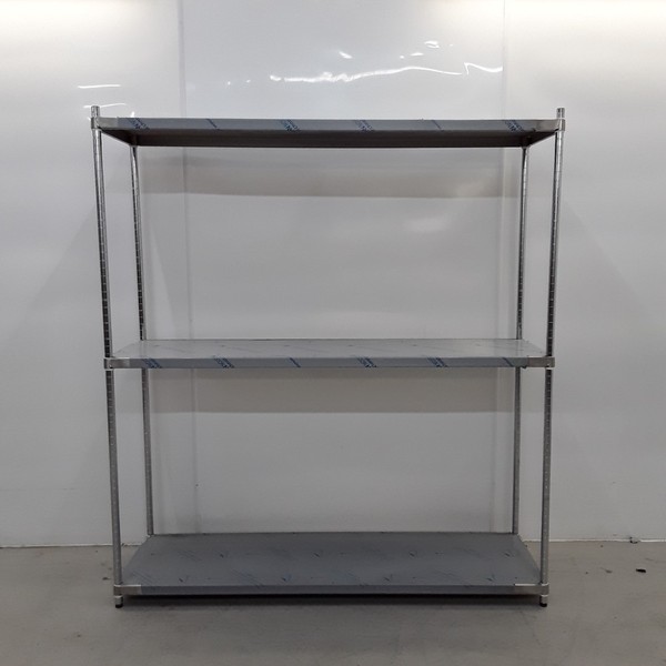 Brand New Craven SSM Stainless Steel Solid Shelving Unit