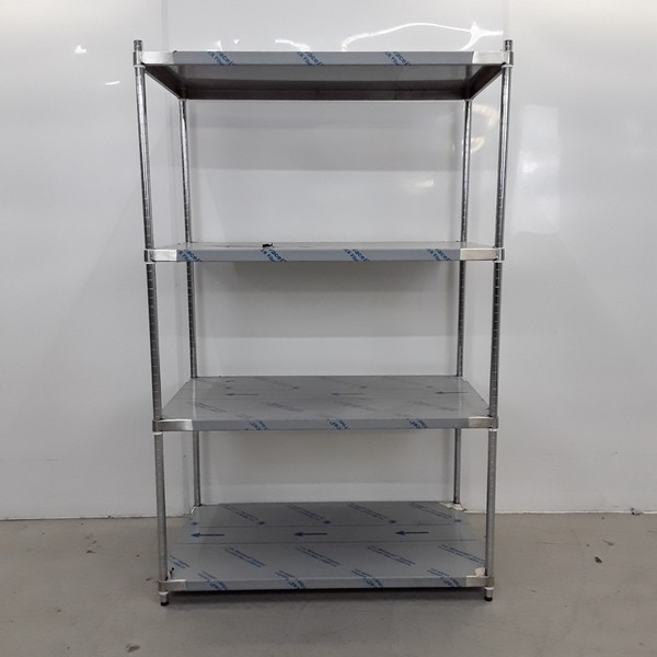 Craven SSM Stainless Steel Solid Shelving Unit for sale