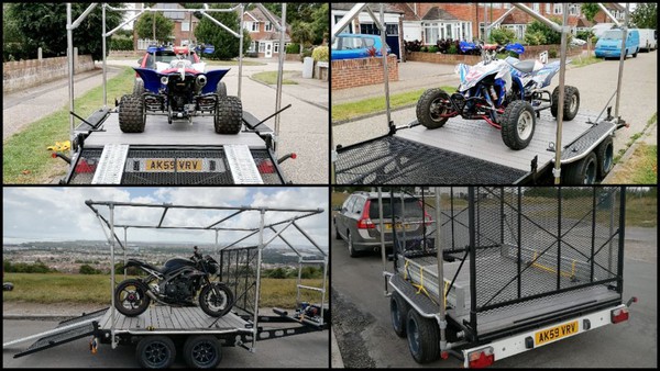 Motorbike / Quad trailer - Toy hauler