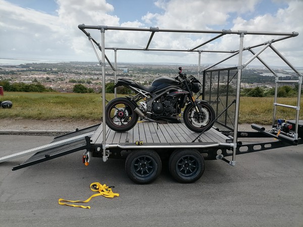 Motorbike trailer - toy hauler