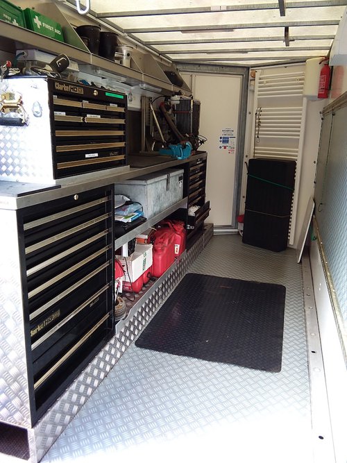 Modified Ifor Williams Karting / Bike Trailer Modified Ifor Williams Karting / Bike Trailer