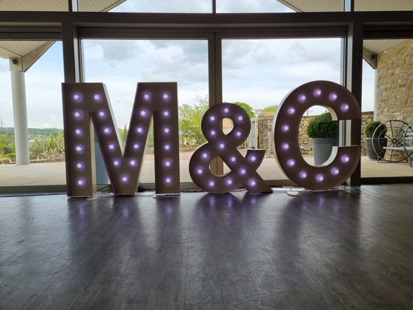 Selling Used LED Light Up Letters