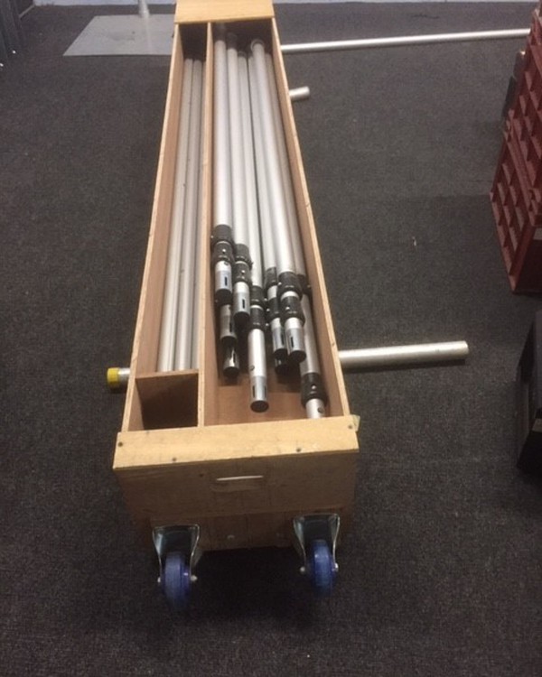 Secondhand Used Pipe and Drape Stands For Sale