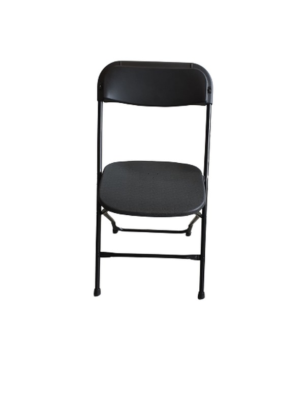 Secondhand Chairs and Tables Folding Chairs 18000x Used Black