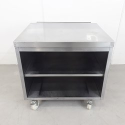 Used Stainless Serving Cabinet	(40581)