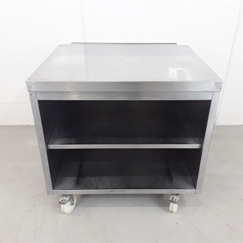 Used Stainless Serving Cabinet	(40581) Used Stainless Serving Cabinet	(40581)
