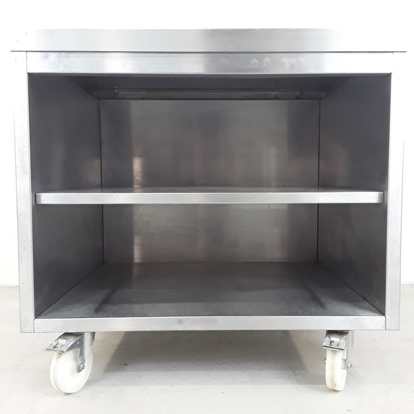 Buy Used Stainless Steel Serving Cabinet