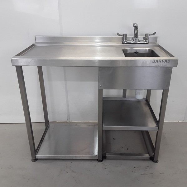 Used Barfab  Stainless Bar Sink	(40587)