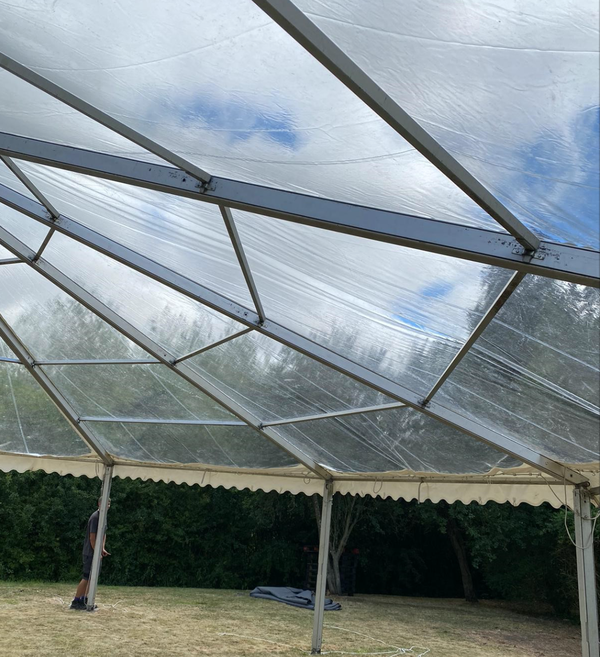 Used clear bell roof