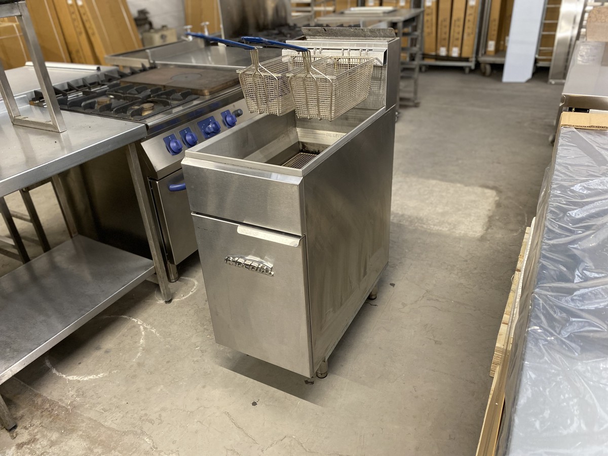 Secondhand Catering Equipment Gas Fryers Imperial IFS40 Open Pan