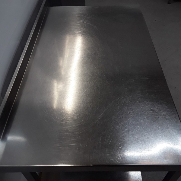 Stainless Steel Split Level Table for sale