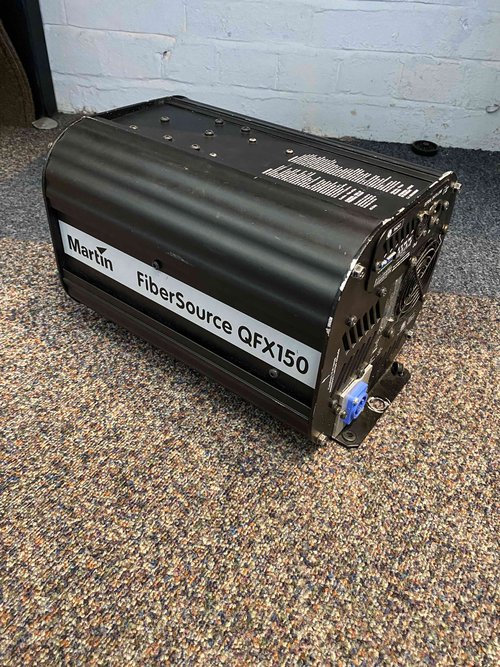 Secondhand Martin Fibersource QFX150 150W Light Colour Changing Fibre Optic Illuminators For Sale Secondhand Martin Fibersource QFX150 150W Light Colour Changing Fibre Optic Illuminators For Sale