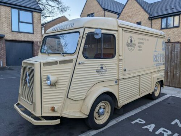 Secondhand Used Citroen HY Van Original 1974 Fully functioning Mobile Kitchen Unit For Sale