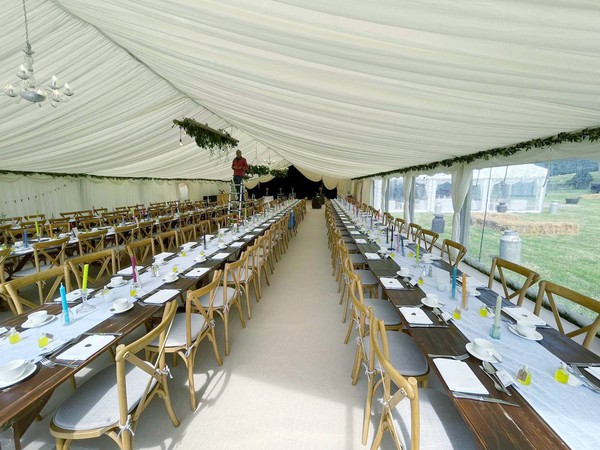 12m Tectonics UK marquee for sale