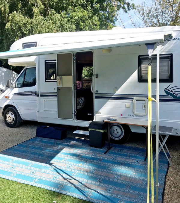 Autotrail Cherokee Motorhome with awning
