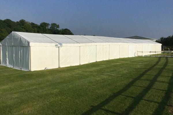 6m x 24m Tectonics marquee for sale