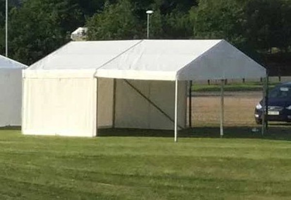 3m wide Tectonics Marquee for sale