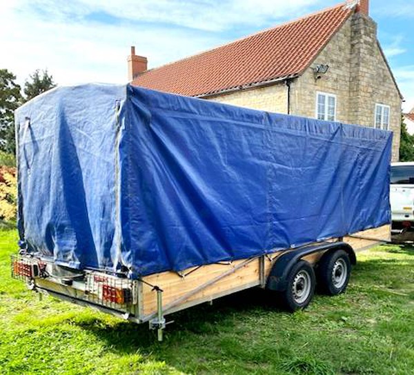 16ft trailer with canopy