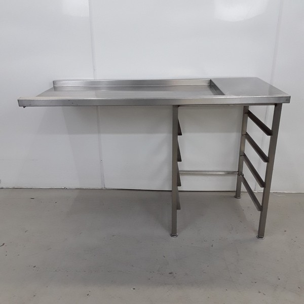 Used Stainless Dishwasher Table (40644)