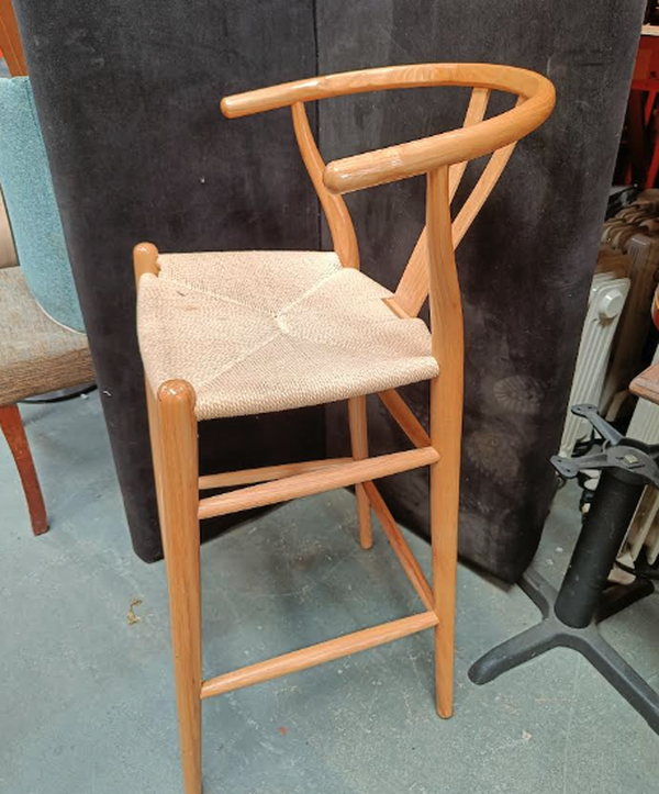 Secondhand wishbone chairs