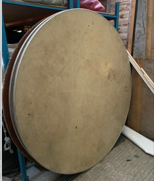 Secondhand Chairs and Tables Round Tables with Folding Legs