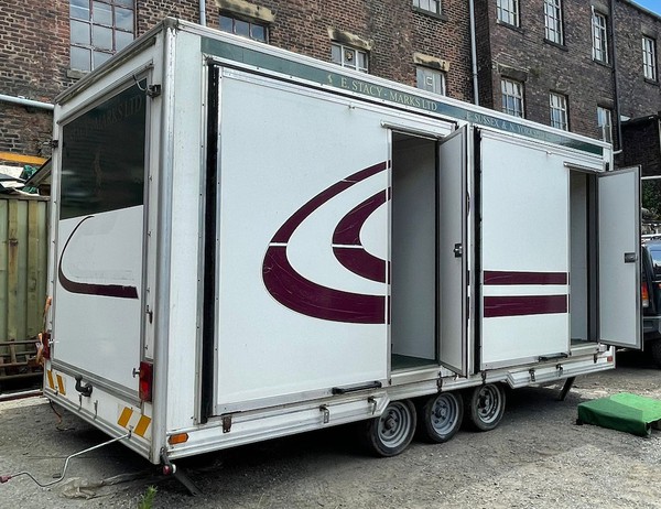 Buy Double sided Exhibition Trailer