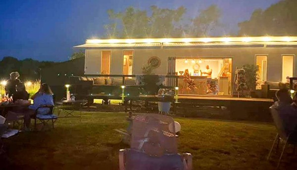 Bar trailer / club house