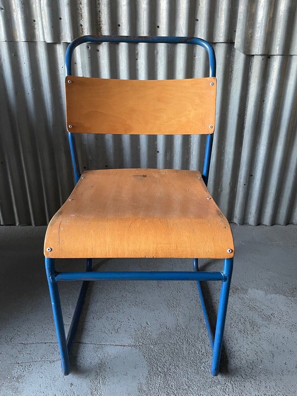 Secondhand Vintage Tubular School Chair