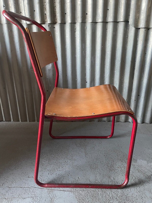 Used Vintage Tubular School Chair