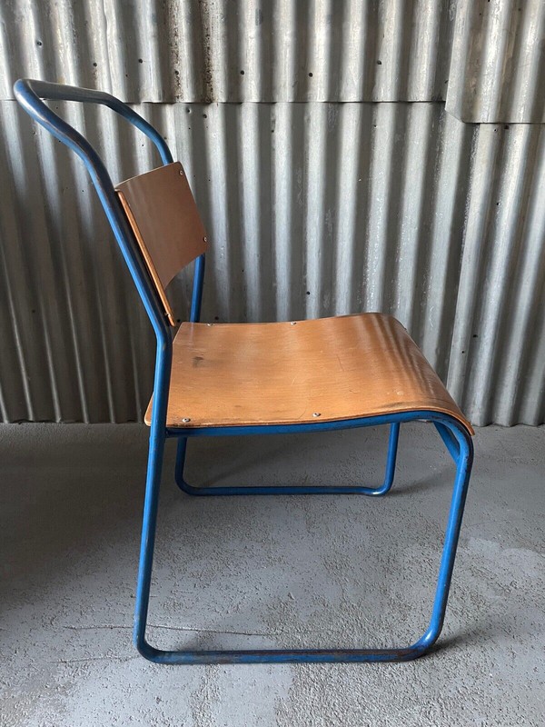 Vintage Tubular School Chair