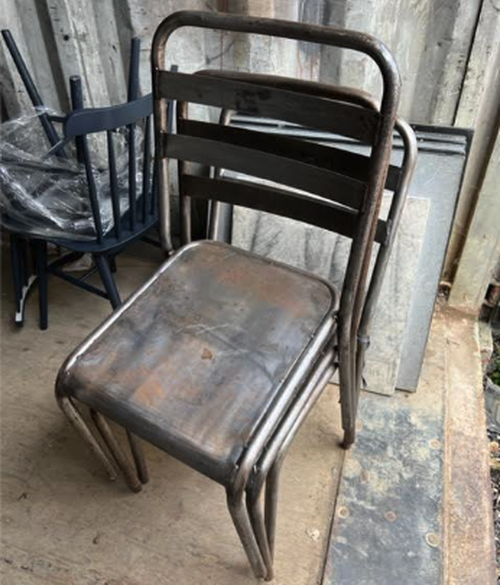 second hand stackable chairs for sale