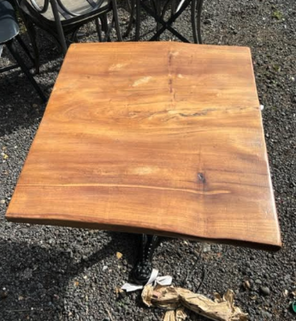 Secondhand table tops