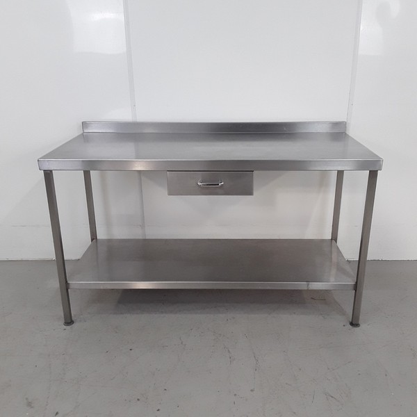 Used  Stainless Prep Table (41715)