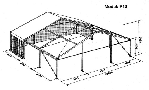 Hoecker P10 marquee for sale Hoecker P10 marquee for sale