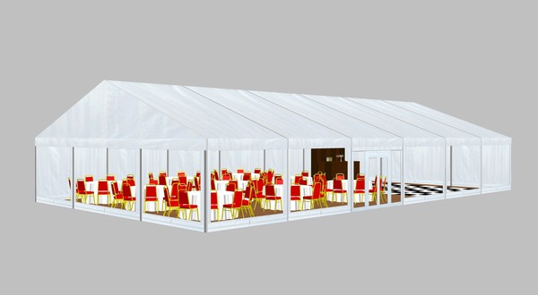 10m x 33m Hoecker P10 clear span marquee for sale
